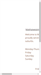Mobile Screenshot of maithaiwestmont.com